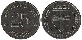 coblenz.25pfennig.1918