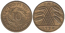 german.10rentpfennig.1924a