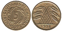 german.5reichspfennig.1936g