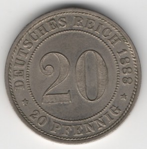 20 Pfennig Deutsches Reich