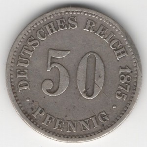 Deutsches Reich 50 Pfennig obverse