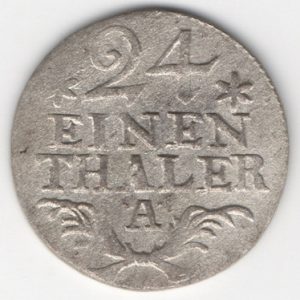 Preußen 1/24 Thaler 1782 A obverse