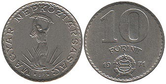 hungria.10forint.1971