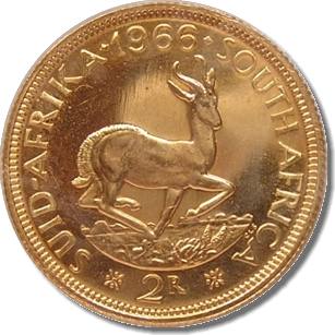 South African 2 Rand Proof Reverse