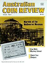 Australian Coin Review Volume 23 Number 1