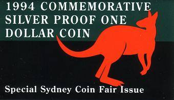 1994 Dollar Decade Coin Fair Silver Proof $1 Box