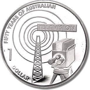 2006 Australian Silver Proof Dollar Reverse