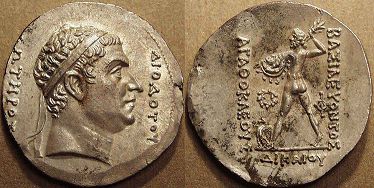 Agathocles, Silver tetradrachm, 185-170 BC